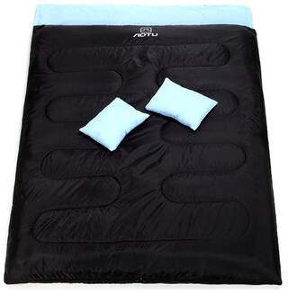 Buy 86x60 Double Thermal Sleeping Bag 2 Person Outdoor Camping