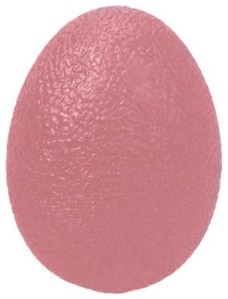 

Acco Stress Relief and Stronger Grip Egg Shaped Pink (X-Soft) Exerciser Ball