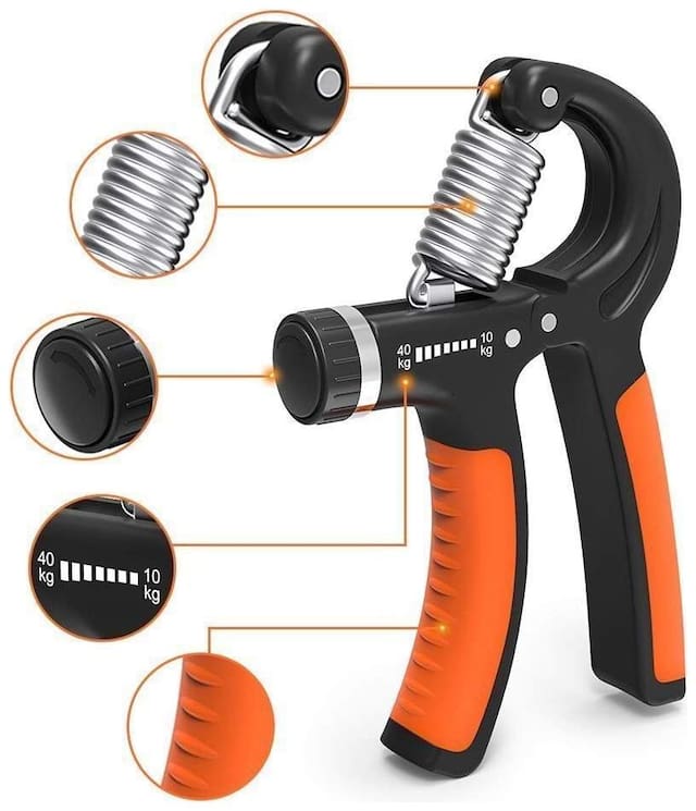 Adjustable Handgripper (Orange)
