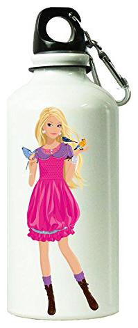 

AngaarLook Barbie With Birds Printed 500 ml Sipper Bottle