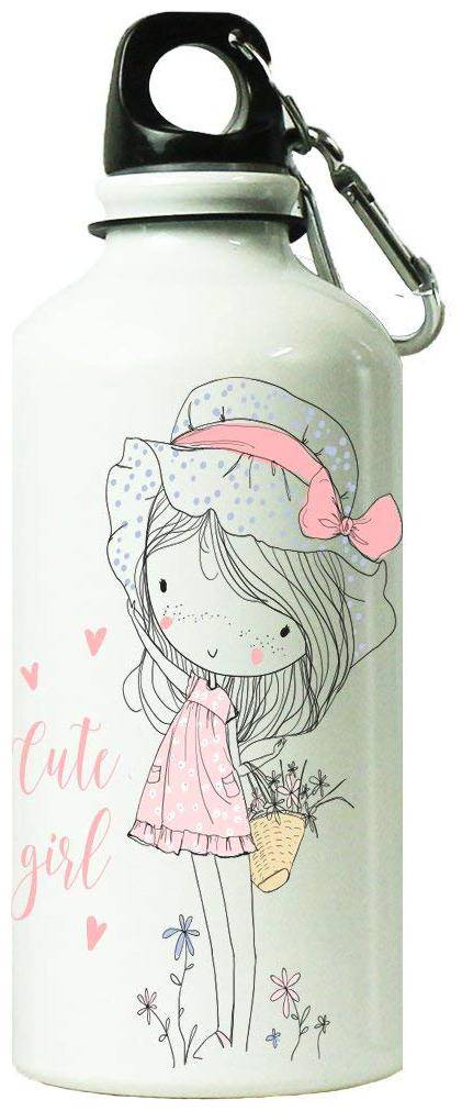 

AngaarLook Cute Girl Printed 500 ml Sipper Bottle