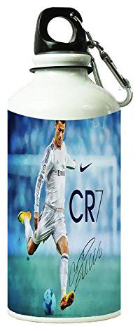 

AngaarLook CR 7 With Signature Printed 400 ml Sipper Bottle