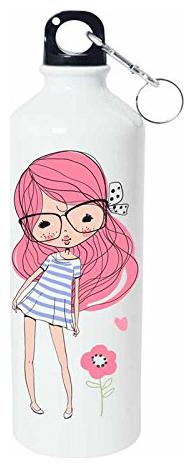 

AngaarLook Cute Ana Printed 600 ml Sipper Bottle