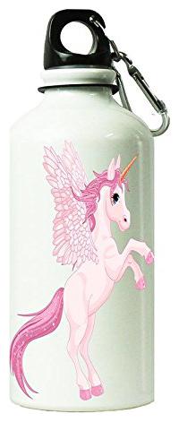 

AngaarLook Cute Pink Unicorn Printed 500 ml Sipper Bottle