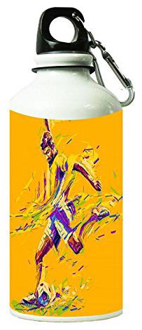 

AngaarLook FootBaller Printed 400 ml Sipper Bottle