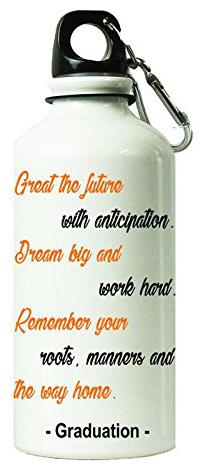 

AngaarLook Graduation Printed 500 ml Sipper Bottle