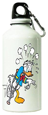 

AngaarLook Injured Donald Duck Printed 400 ml Sipper Bottle
