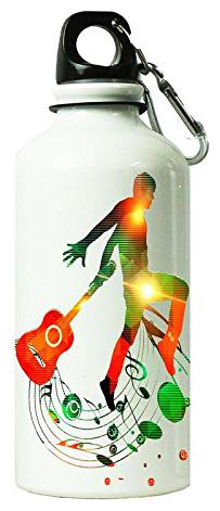 

AngaarLook Music Love Printed 400 ml Sipper Bottle
