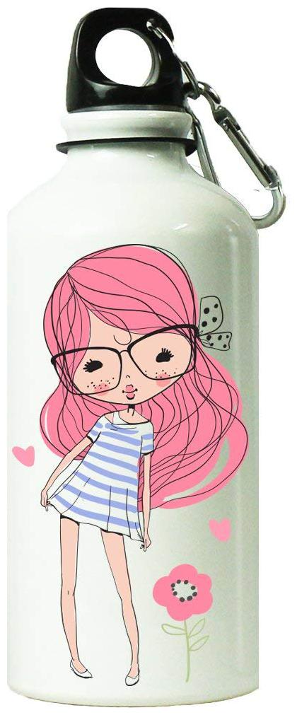 

AngaarLook Sweet Pink Girl Printed 750 ml Sipper Bottle