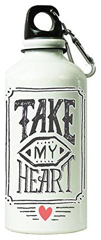 

AngaarLook Take My Heart Printed 400 ml Sipper Bottle