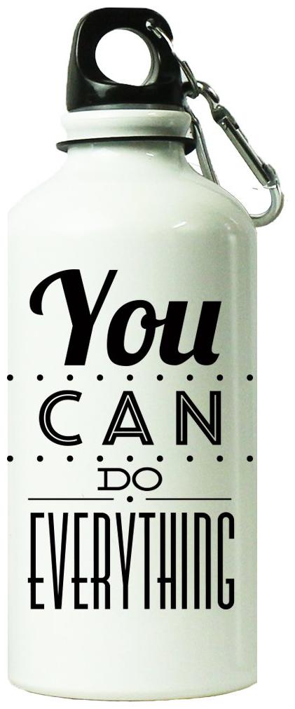 

AngaarLook You Can Do Everything Printed 500 ml Sipper Bottle