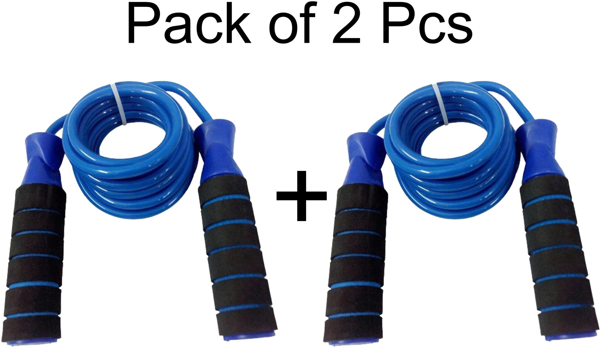 

Aryshaa Skipping Rope With Eva Grip Adjustable For Kids And Adults (Assorted Colors) Pack of 2Pcs