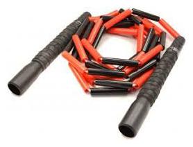 

Azotica Jump Rope with Plastic Beaded Segmentation Freestyle Skipping Rope long handel Pack of 1