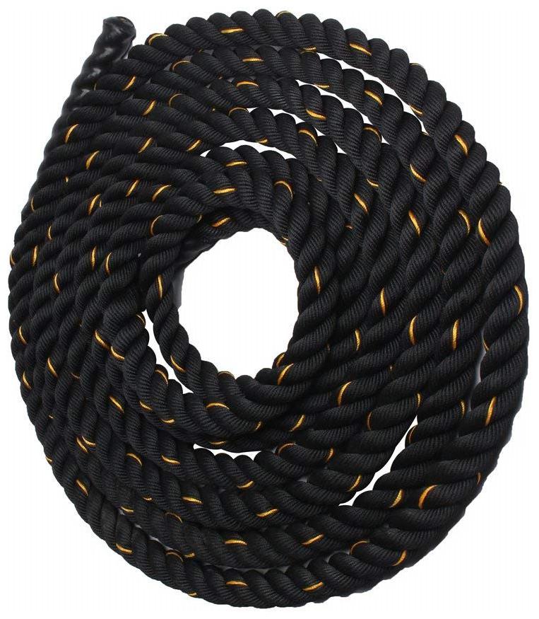 

Battle Rope 38mm Thickness Exercise Fitness Training Equipment Rope 30m - 38mm Black