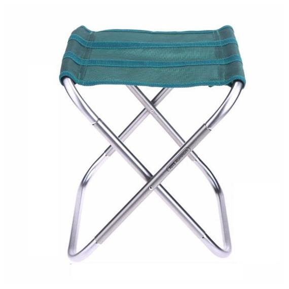 

Benison India Compact Lightweight Stool Folding Extended Seat Aluminium Alloy Ultralight Detachable Office Home Camping Fishing