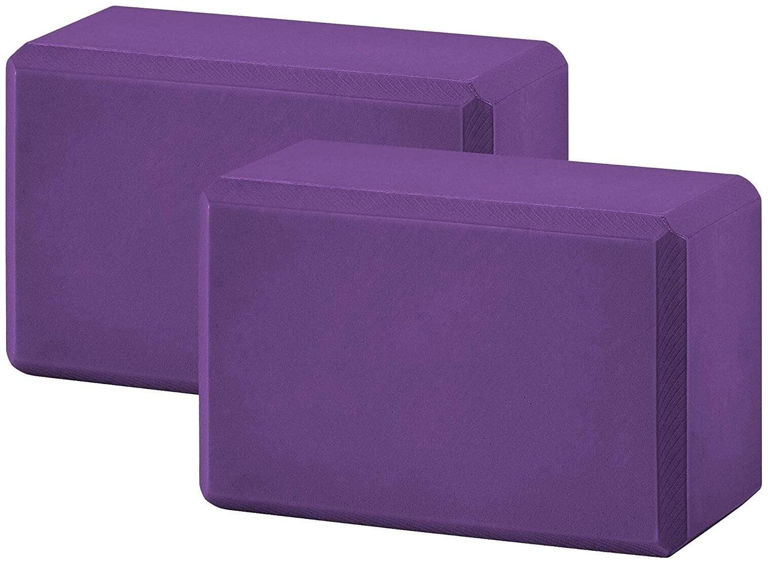 

Benison India Yoga Block Colorful Foam for Exercise Stretching Fitness Tool