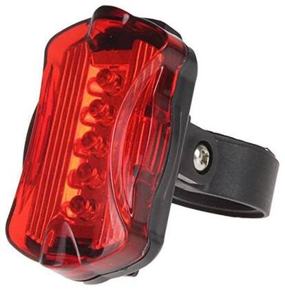 Bicycle Safety Tail Light Warning Lamp Flashlight (1pc.)