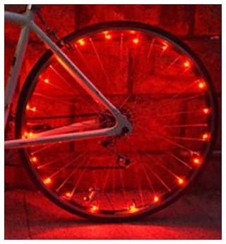 Buy Bike Wheel Lights 20 Bright Led String For Safe Night Rain