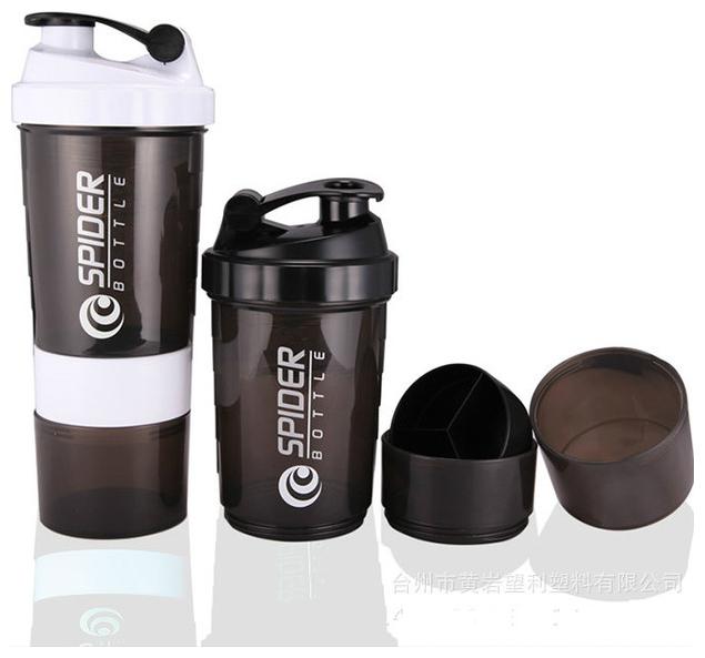 

CASHWIN Spider Protein 3 in 1 Sipper Shaker Bottle 500 ml (WHITE)