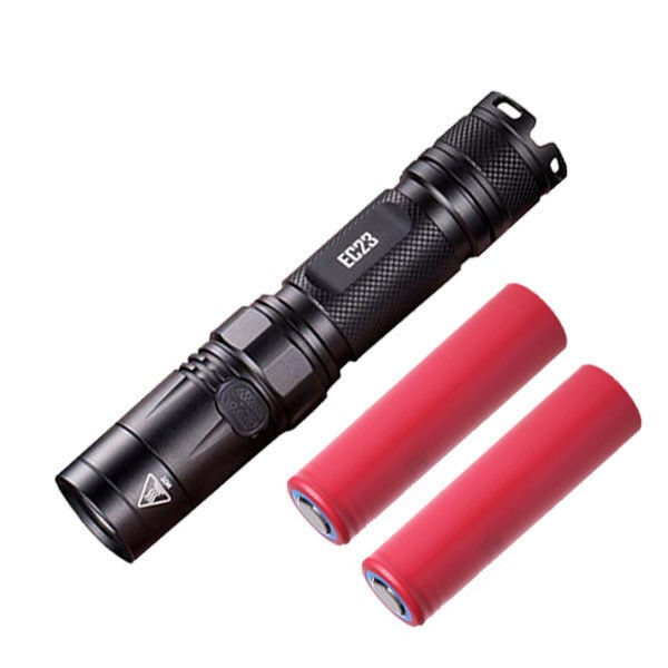 

Combo Nitecore EC23 Flashlight w 2x 3500mAh 10Amp 18650
