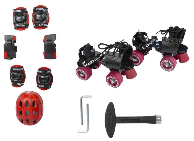 Yonker Red 7 Roller skates