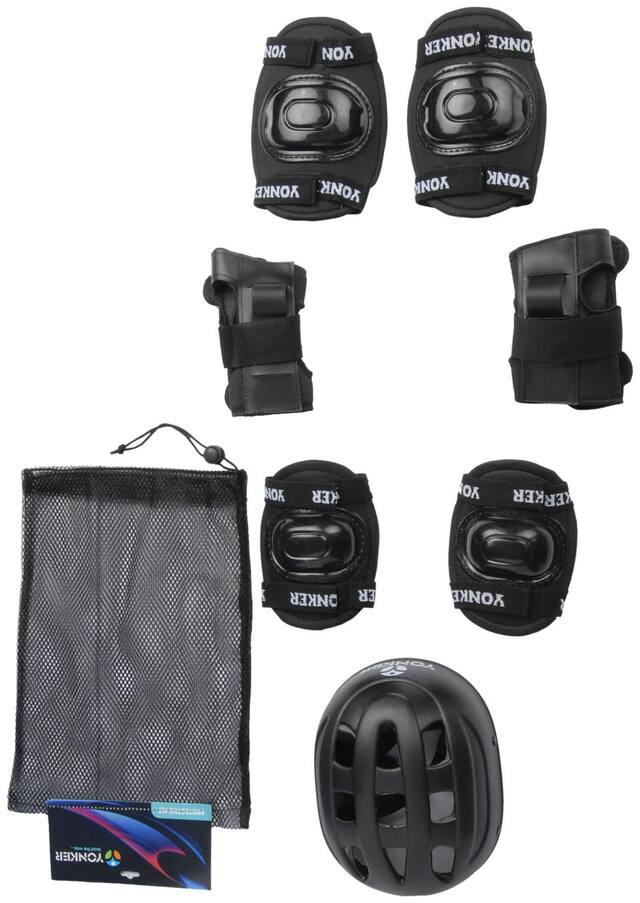 Yonker Black 6 Roller skates