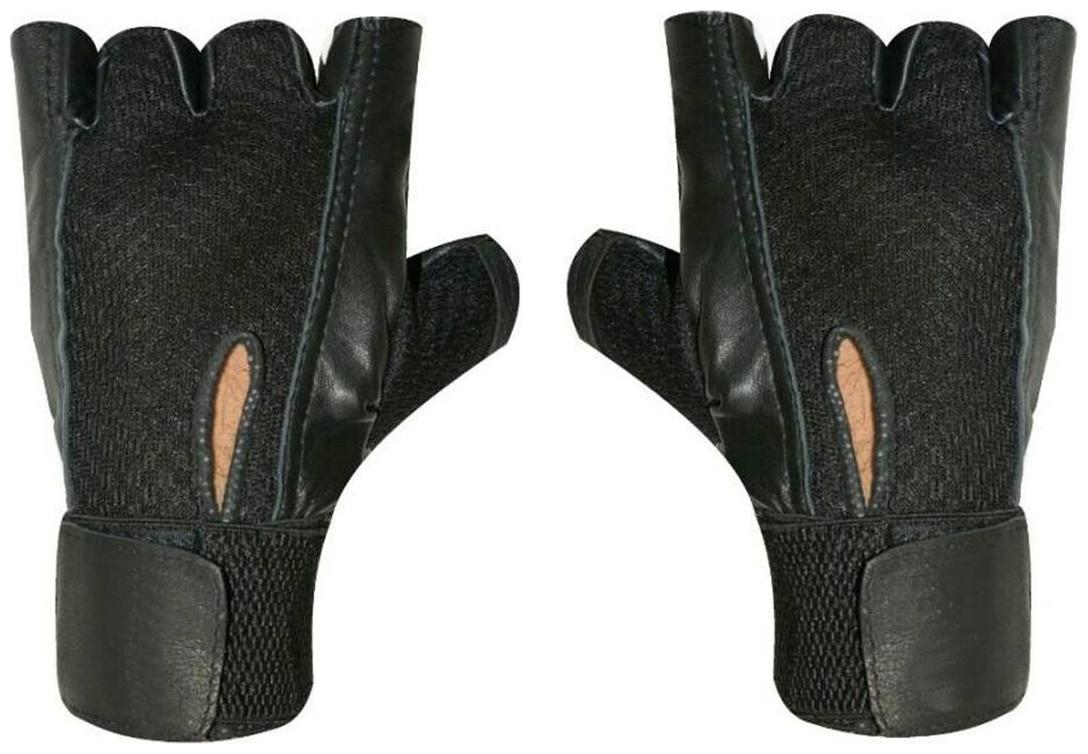 

CP Bigbasket Netted Wrist Support Gym Fitness Gloves (Black)