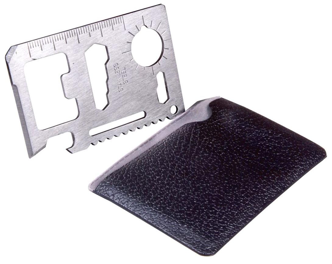 Credit Card Size Pocket Tool Camping Hiking multi tool kit by Digital Juize Solutions