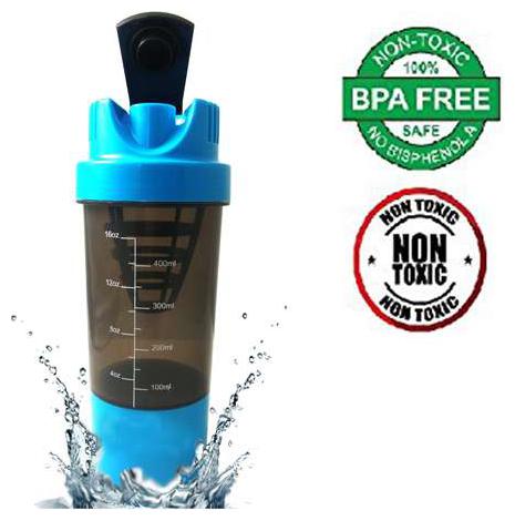 

Cyclone Gym Shaker Bottle 500 ml (Blue)