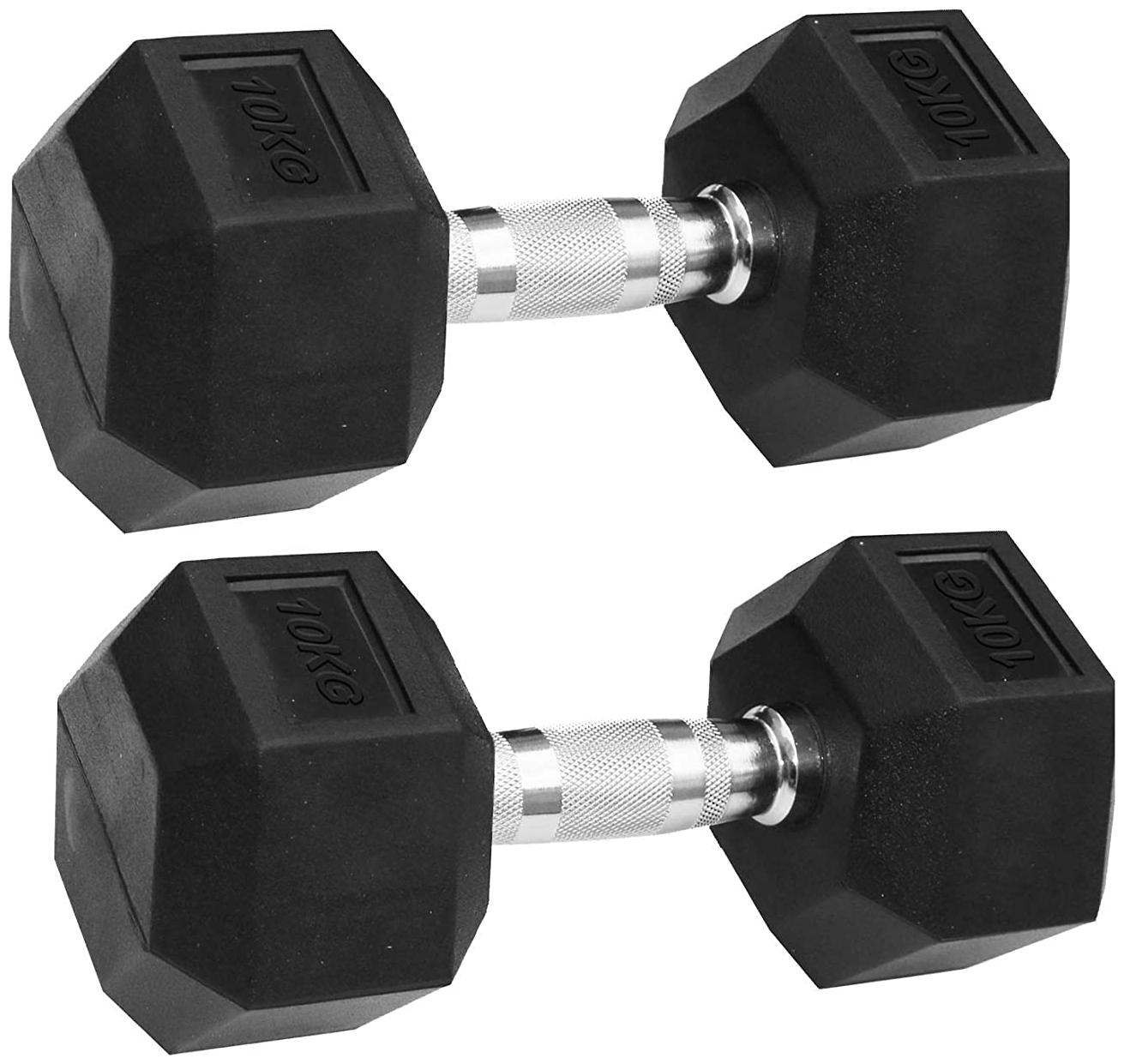 

Dolphy Steel Dumbbell Set ( Set of 2 20 kg )
