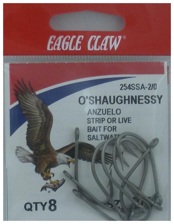 Fishing Terminal Tackle Sporting Goods Eagle Claw 66SS #4 10Ct