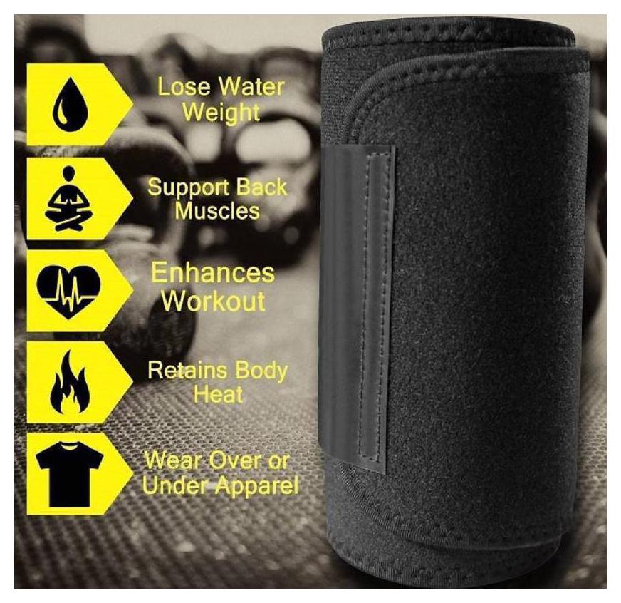 

EASTERN CLUB Neoprene Fitness belt ( Xl Black )