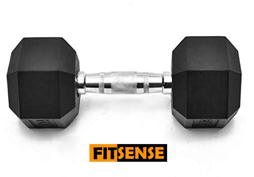 FITSENSE Cast Iron Dumbbell Set 1 PC , 5 kg