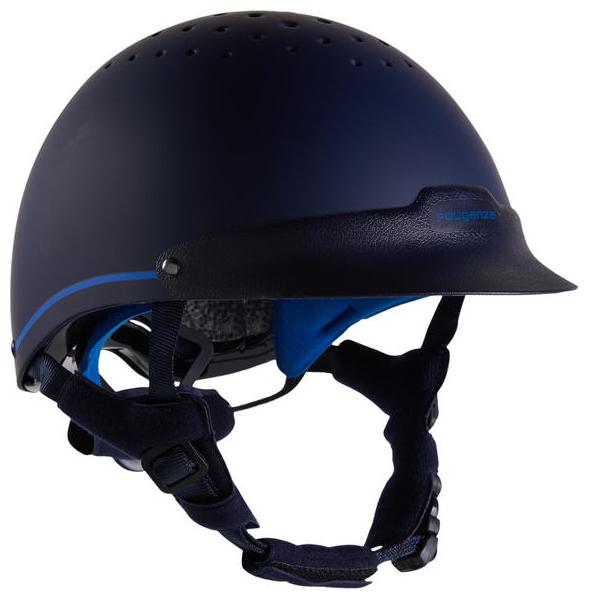 

Fouganza 120 Horse Riding Helmet - Navy Royal Blue (Size-M 55-58CM) - (Decathlon)