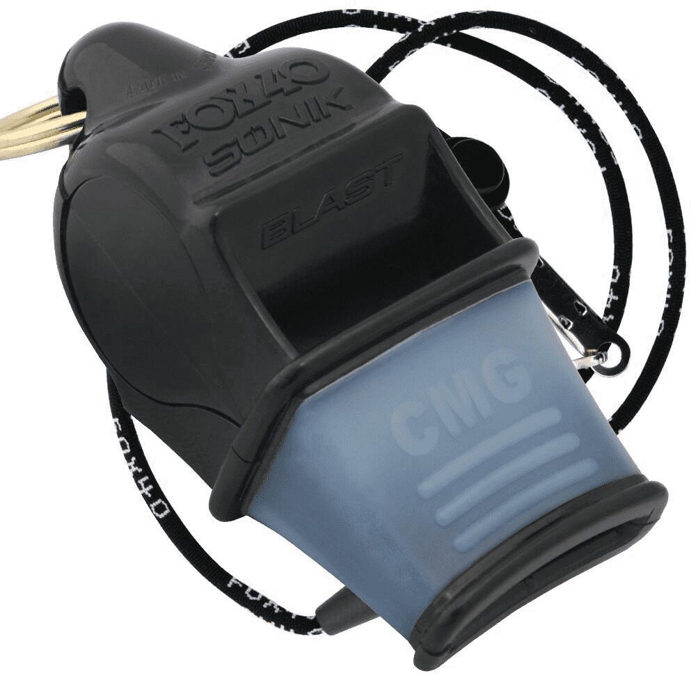 

Fox 40 - Sonik Blast CMG Whistle With Break Away Lanyard Black