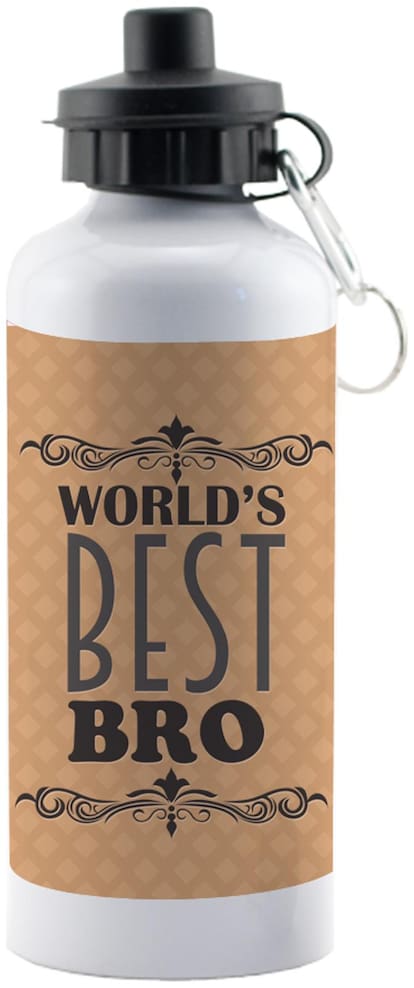 Globex Exclusive Rakshabandhan Special Sipper Gift for Brothers 600 ml