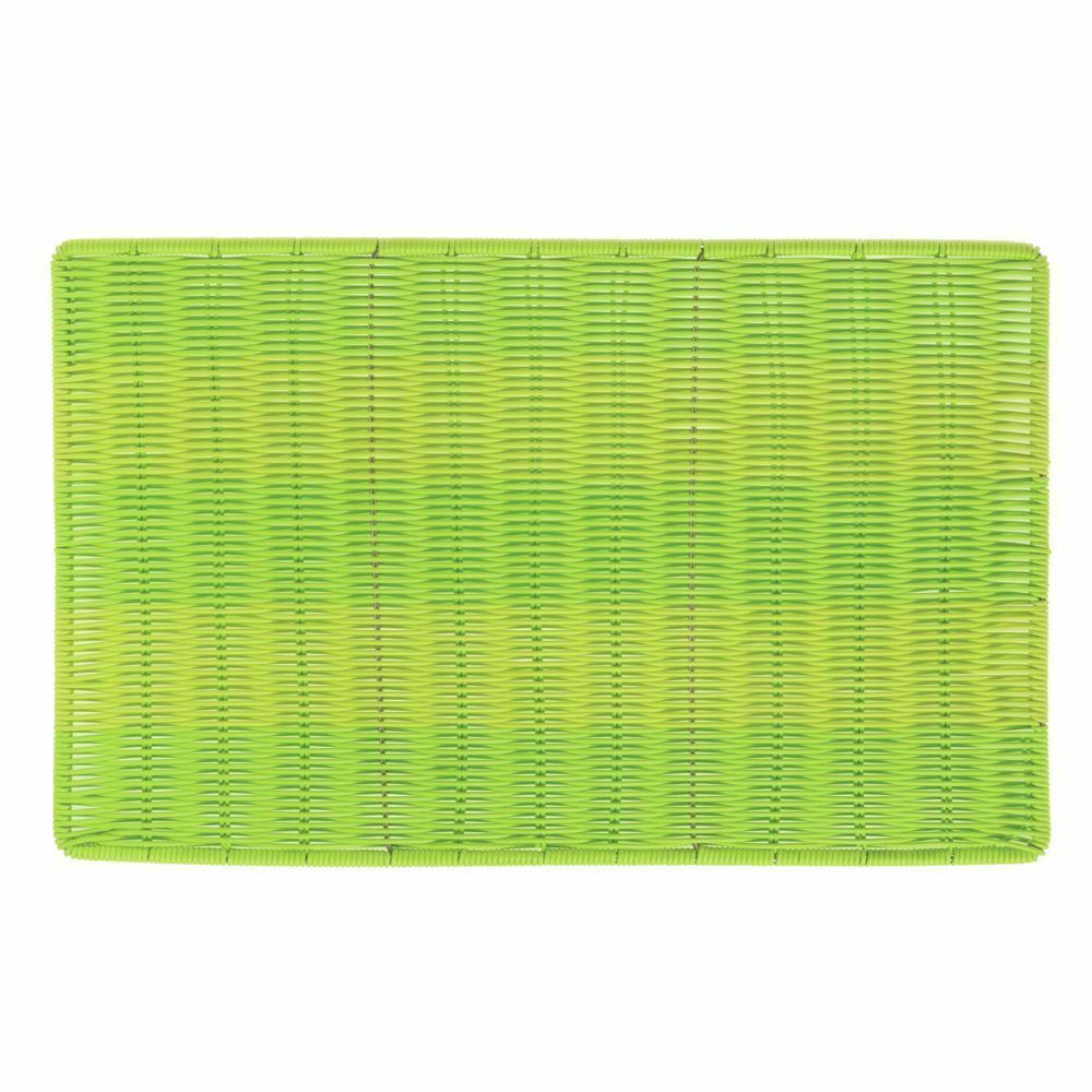 

Green Wicker Display Mat Rectangular Sushi Mat -24 L x 15 W x 1 4 H