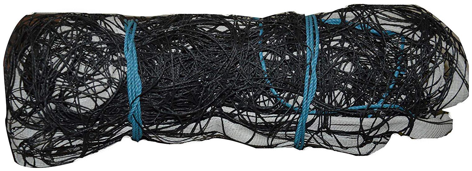 Griffin Nylon Volleyball Net Black by Sharva Sports