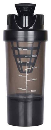 

Gym Shaker Bottle (500ml Assoted Colours)