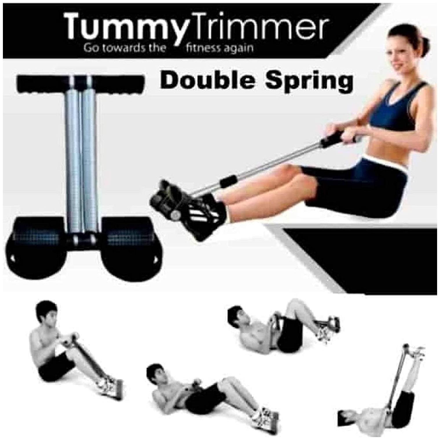 

GYMWAR Double Spring Tummy Trimmer Abs Exerciser Fat Buster Waist Trimmer Multipurpose Fitness Equipment for Men Women