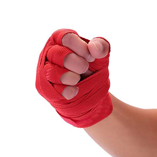 

Gymwar Ultimate Weight Lifting Straps For Professional Workout Hand Grip Fitness Grip (Red) Set of 2