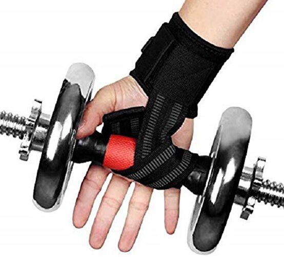 

Gymwar Wrist Support For Weight Lifting (Black) Set of 2