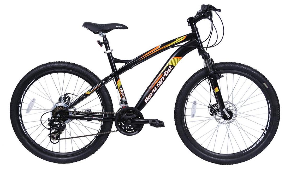 hero sprint cycle with disc brakes