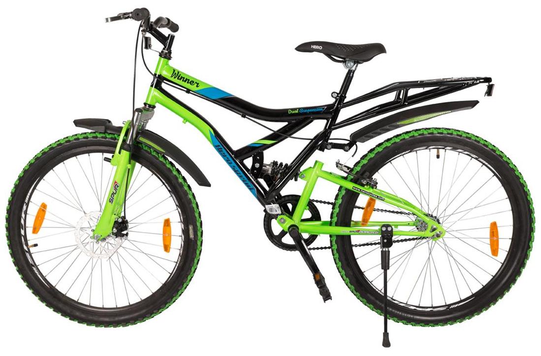 hero sprint 26t winner single speed adult cycle
