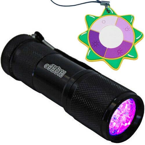 

HQRP LED Ultra Violet Torch Blacklight Flashlight Scorpion Detector UV Meter