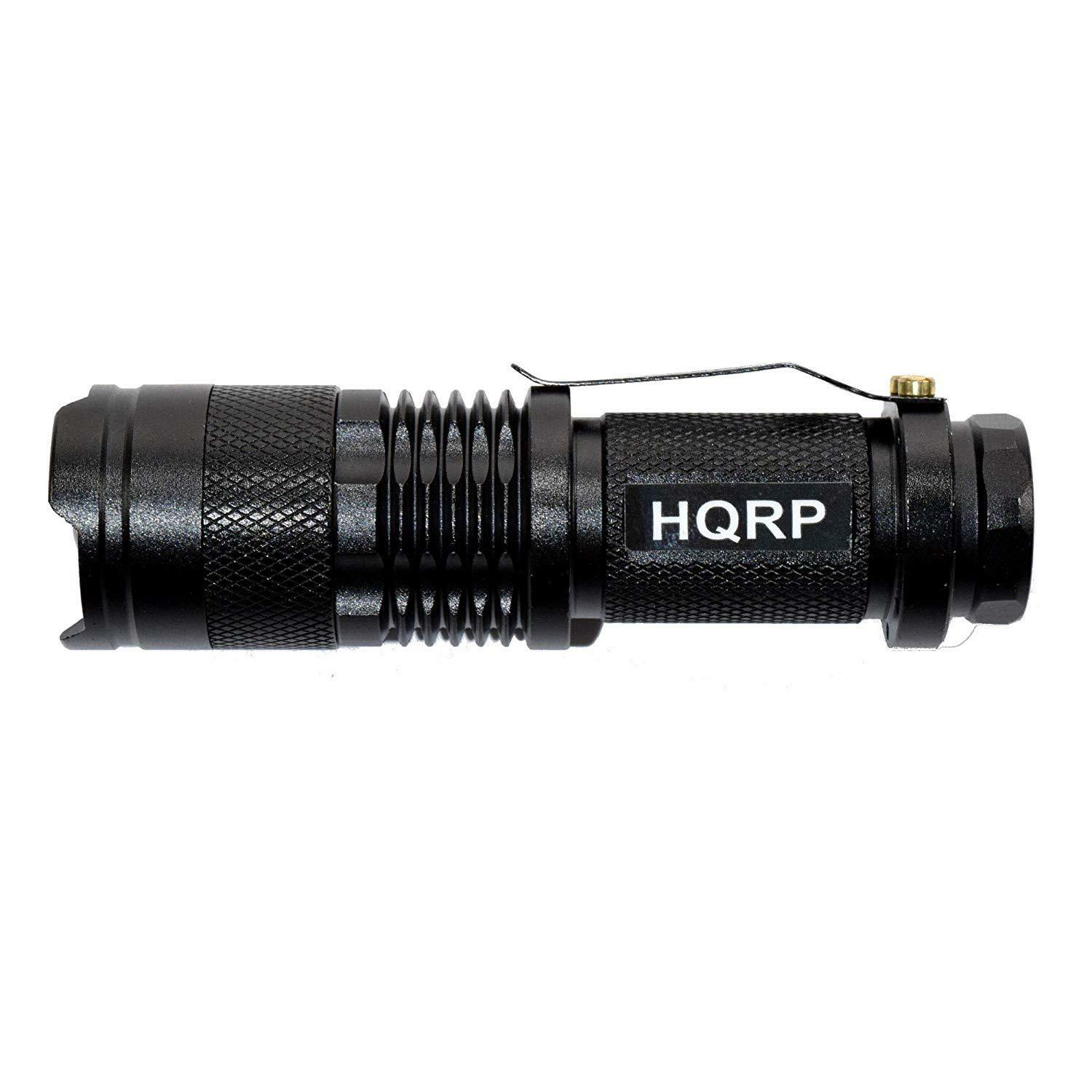 

HQRP Powerful 3W 365nm UV LED Flashlight for Rocks Stones Crystals Fluorescence