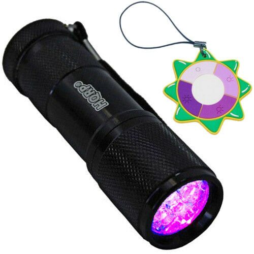 

HQRP UV 365nM LED Ultra Violet Black Light Vaseline Uranium Glass Detector