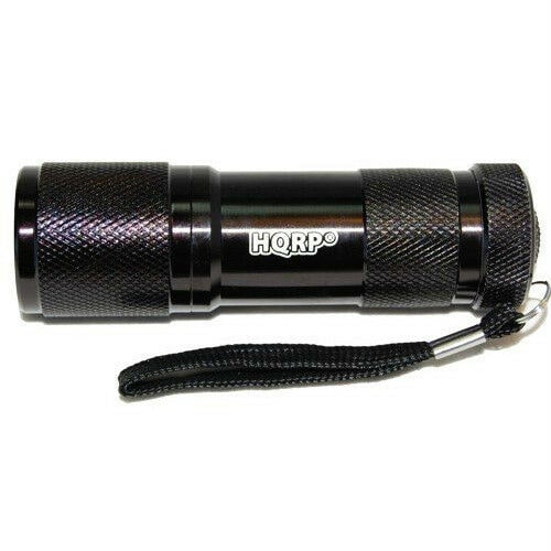 

HQRP UV Long Wave Black Fluorescent Light 365nm Gems Stones Jewelry Glasses