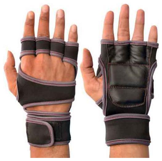 

JMO27Deals Weight Lifting Palm And Wrist Support Gym Fitness Gloves (Grey)