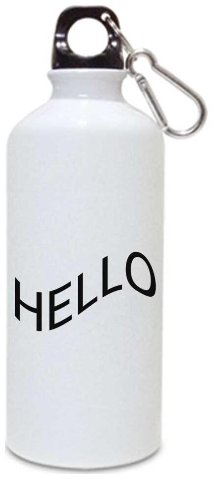 

Juvixbuy Hello Monday Printed Water bottle Sipper bottle ( Aluminium ) 750ml